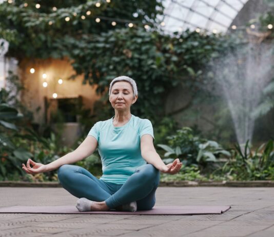 Cognitive Health: Nurturing Your Mind for a Vibrant Life healthy woman relaxation garden