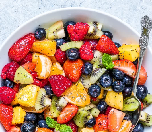 Fruit Salad with a Zesty Twist