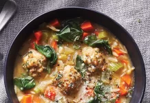 Minestra Maritata (Italian Wedding Soup)