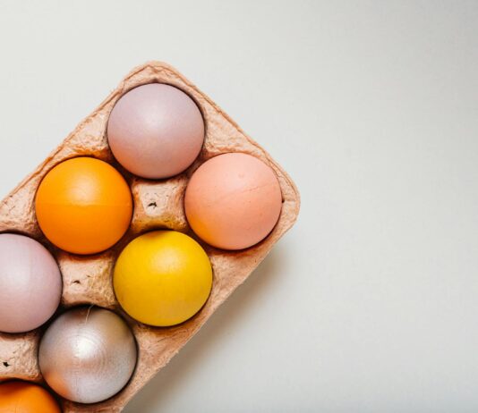Are Dyed Easter Eggs Safe to Eat? Everything You Need to Know eggs on a tray